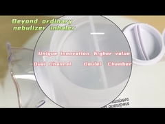 Çocuklar Astım Nebulizatör Makinesi Taşınabilir Çıkarılabilir Pil Bronş