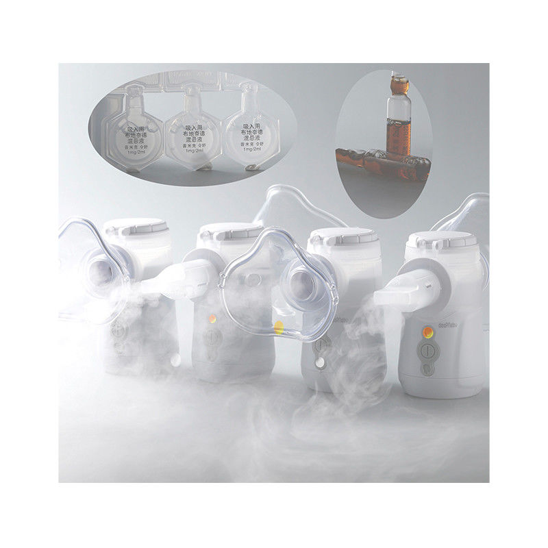 Astım için Inhaler Taşınabilir Mesh Nebulizatör 3.1μM Bronş USB Pil