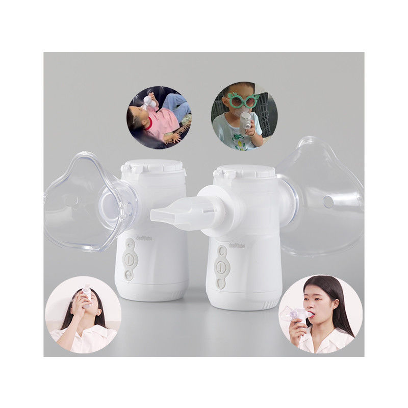Ev Pediatrik Nebulizatör Makinesi USB Pil 2.7μm Nebulizatör Öksürük İçin Kullanın