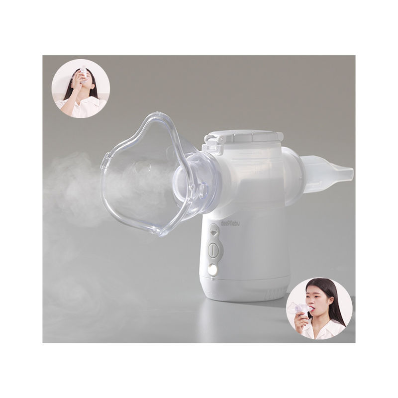 Öksürük astım bronşiti Yetişkin çocuklar Nebulizatör Inhalatör DC USB pil Taşınabilir Mesh Nebulizatör