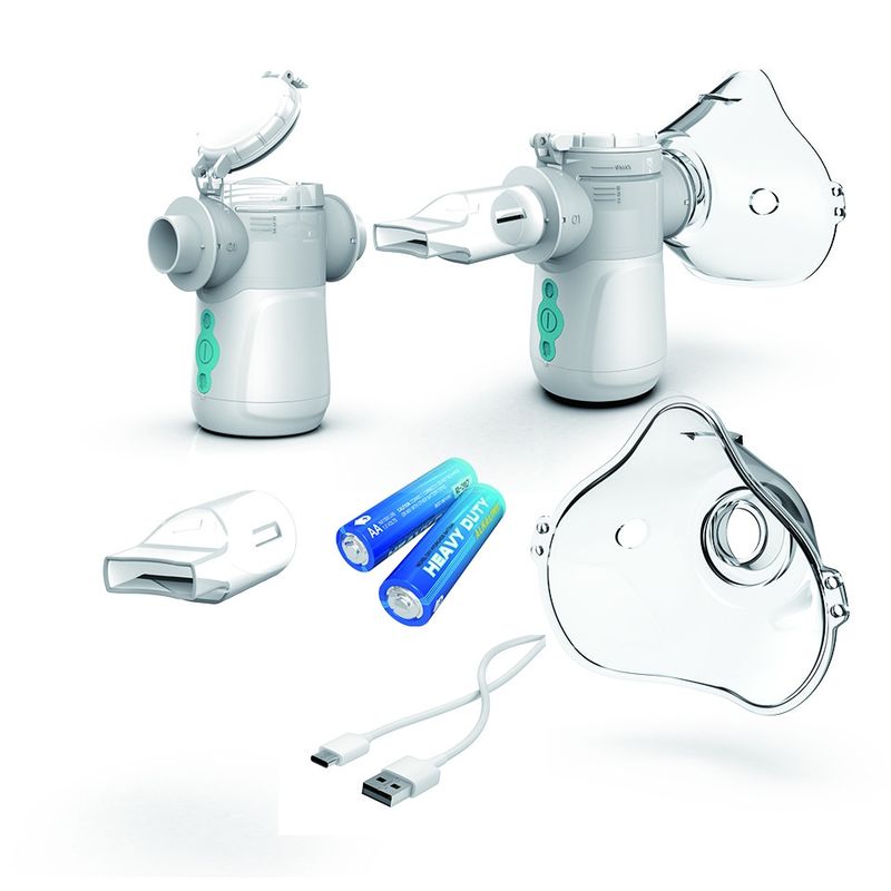 Burun 2022 Sıcak Bebekler Sessiz Öksürük Nebulizer Makinesi Yetişkinler Çocuklar Mesh Membran aspiratörü Soğuk Taşınabilir Mesh Nebulizer