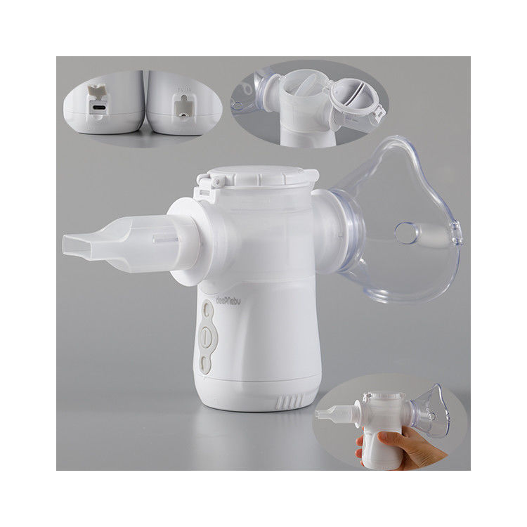 Üretici DC öksürük ev yetişkin inhalatör çocuklar Nebulizer makine Pil Taşınabilir Mesh Nebulizer