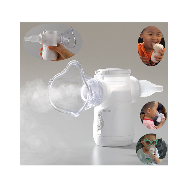 ev en sıcak sessiz taşınabilir sis nebulizer makinesi pil astım halatör mesh nebulizer çocuklar için