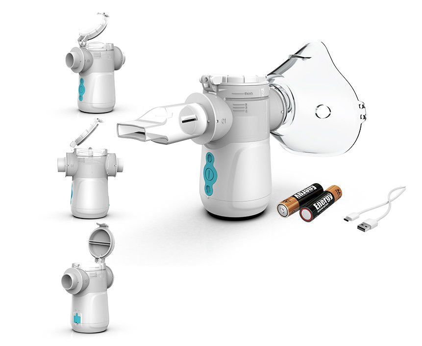 ev en sıcak sessiz taşınabilir sis nebulizer makinesi pil astım halatör mesh nebulizer çocuklar için