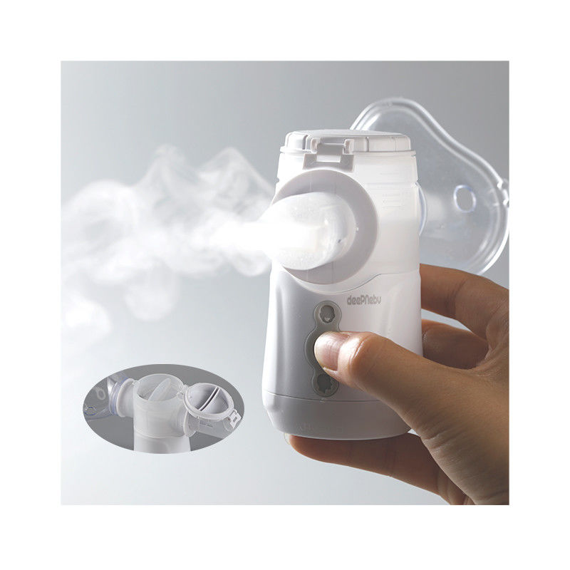 Soğuk Öksürük Örgüsü Ultrasonik Elde Taşınabilir Nebulizatör 1.95μm - Çocuklar İçin 3.35μm 40dB