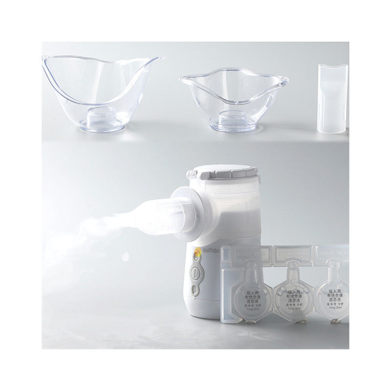 Hastane IP45 ≥0.28ml / Dak Yetişkin Çocuklar Mesh Nebulizatör İnhaler Makinesi Vibratör