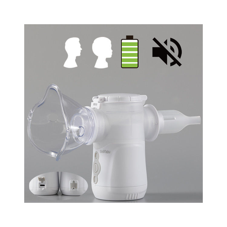 1.6μm - Astım Öksürük İçin 3.3μm Nebulizatör Makinesi İnhaler IP23 ≥0.28ml/Dk
