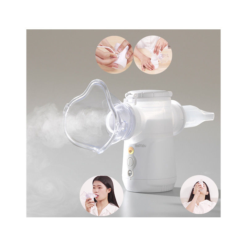 1.6μm - Astım Öksürük İçin 3.3μm Nebulizatör Makinesi İnhaler IP23 ≥0.28ml/Dk