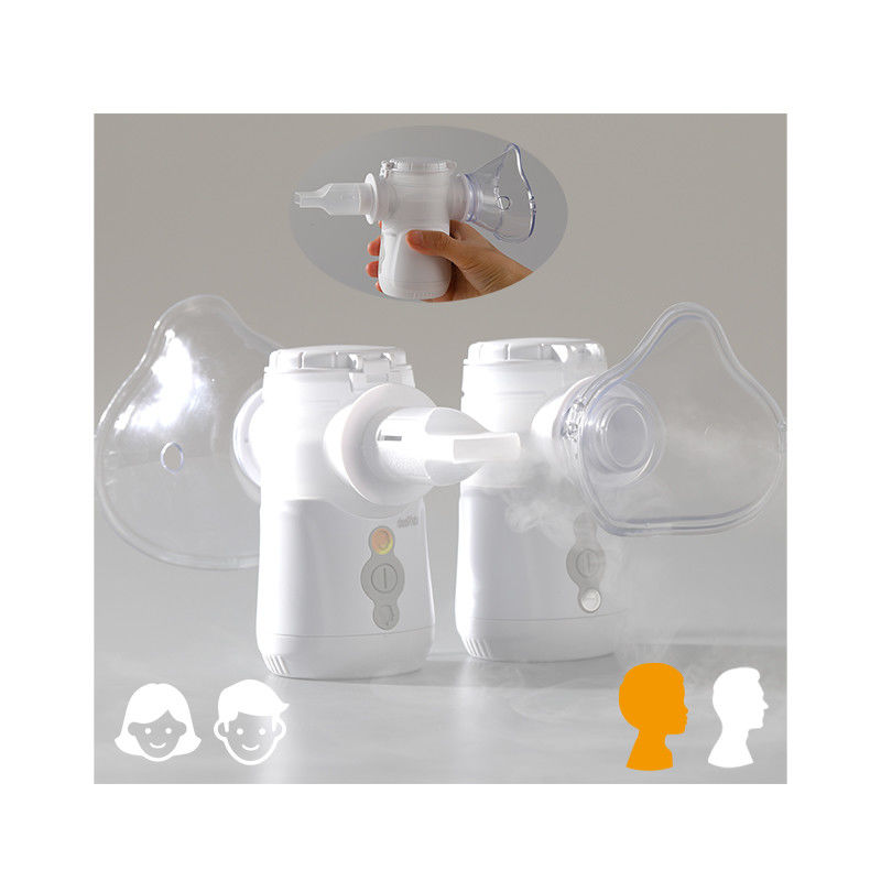 1.6μm - Astım Öksürük İçin 3.3μm Nebulizatör Makinesi İnhaler IP23 ≥0.28ml/Dk