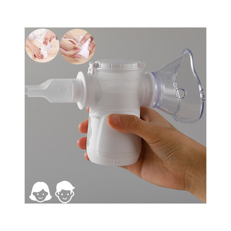 Yetişkin Çocuklar Evde Kullanışlı Nebulizatör Makinesi Öksürüyor ≥0.265ml/Dk Pil DC USB ile