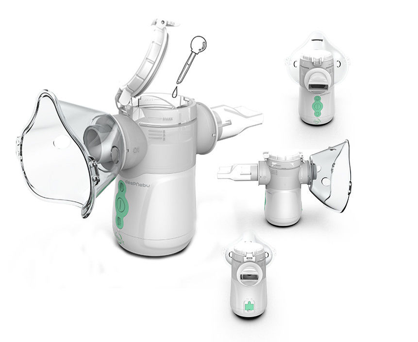 Astım Öksürük İçin Klinik Etki Medic Mesh Nebulizatör IPX4 PP ABS PC 3.06μm