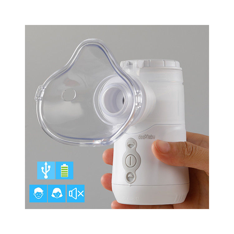 Ticari Titreşimli Örgü Nebulizatör DC USB Ev Tipi 1.5μM - 3.6μM Parçacıklar