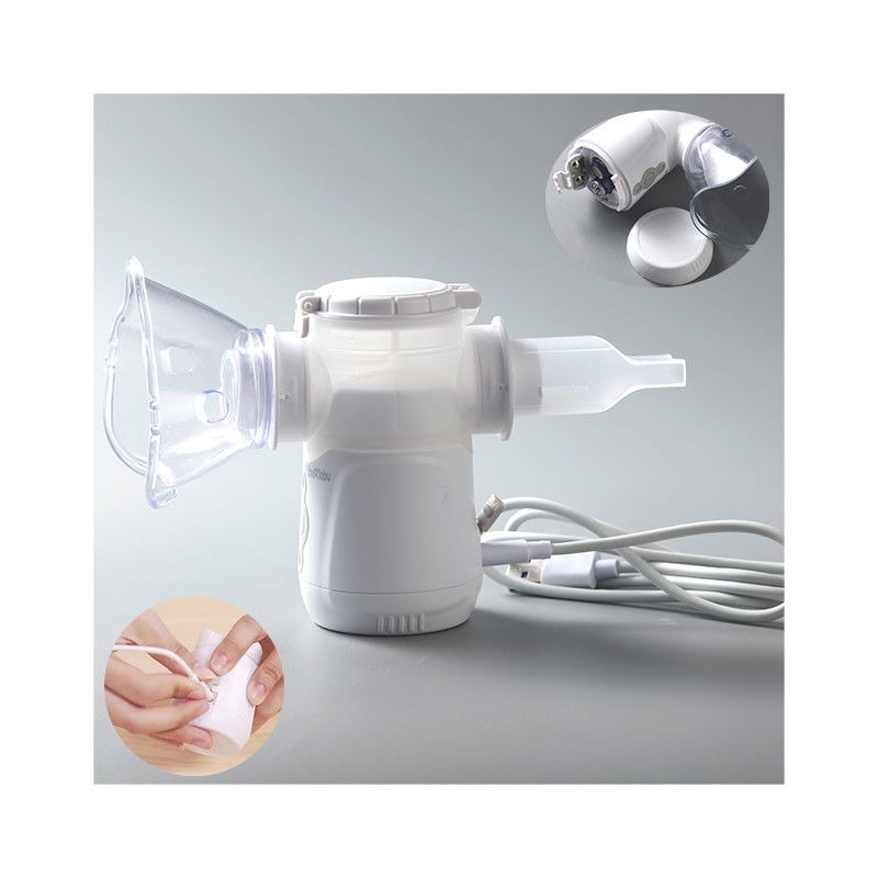 Pediatrik Mesh Nebulizatör İnhaler Makine Sistemi% 82 MMAD 2.0-3.1μm Göğüs Hastalıkları