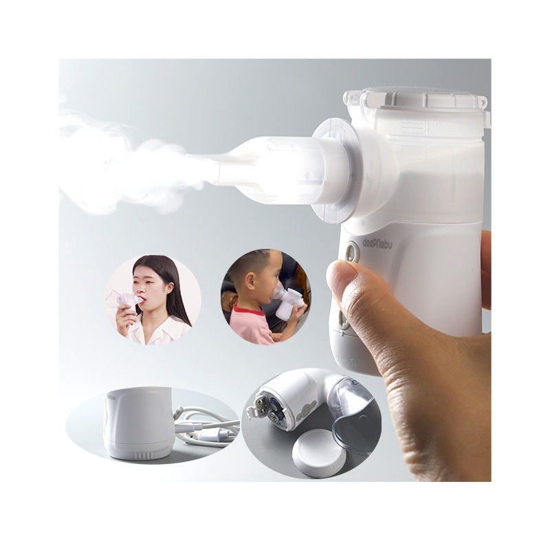 Bronşiolit Mesh Taşınabilir Nebulizatör Yetişkin Vibratör 2.5μM Astım İçin Çocuklar İnhaler