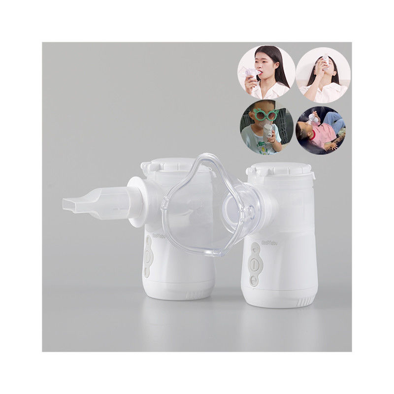 Solunum Yolu Mini Mesh Nebulizatör Makinesi 2.5 - 3.6μm Aerosol İlaç İnhaleri
