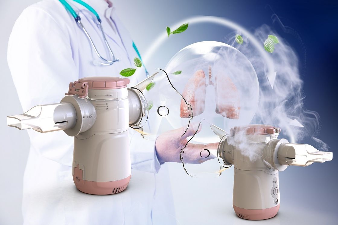 Çocuklar ve Yetişkinler için Ayarlanabilir Nebulizatör Parçacık Boyutu≤4.7μm