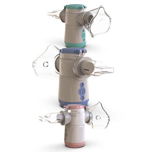36dB Düşük Gürültülü Ağıllı Nebulizer Makinesi Çocuk Yetişkin Modu 2.5-3.6μM Parçacık