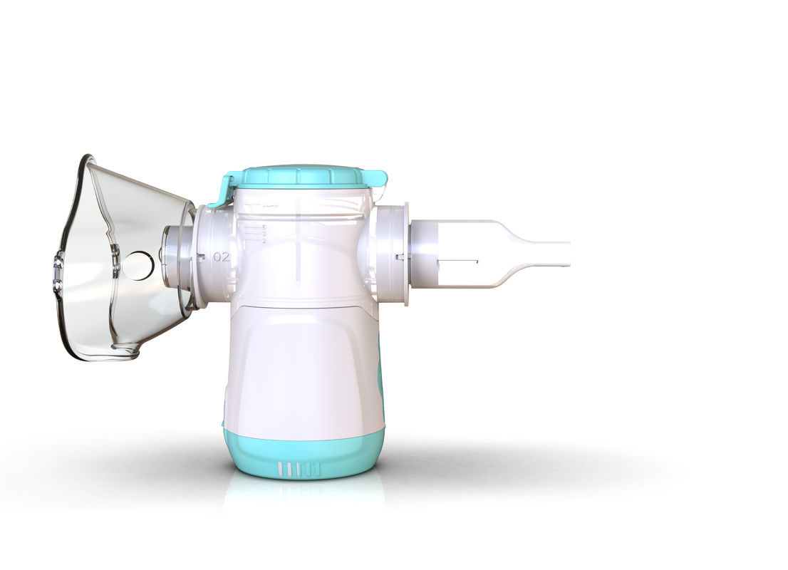 36dB Düşük Gürültülü Ağıllı Nebulizer Makinesi Çocuk Yetişkin Modu 2.5-3.6μM Parçacık