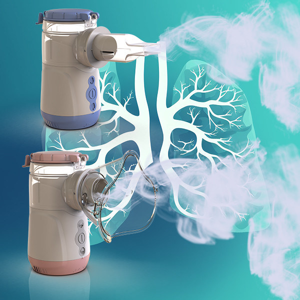 9-18ml Kapasite Hastane Nebulizer Makinesi Parçacık Boyutu ≤3.5μM