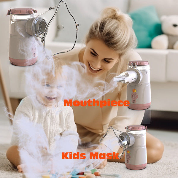 Portatif Ev Nebulizer Makinesi Gürültü Seviyesi≤40dB ve DC5V veya 3V Voltajı