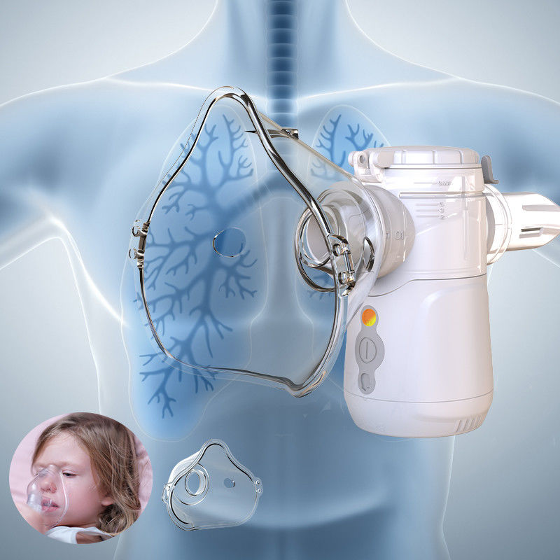 C Tipi USB ve alkali piller ile tıbbi mesh çocuklar nebulizer makinesi