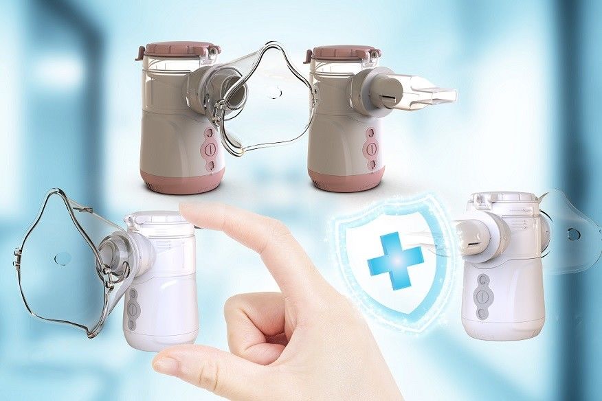 USB Tipi C Batarya Ağı Nebulizer Çocuk ve Yetişkinler için Düzenlenebilir Modlar