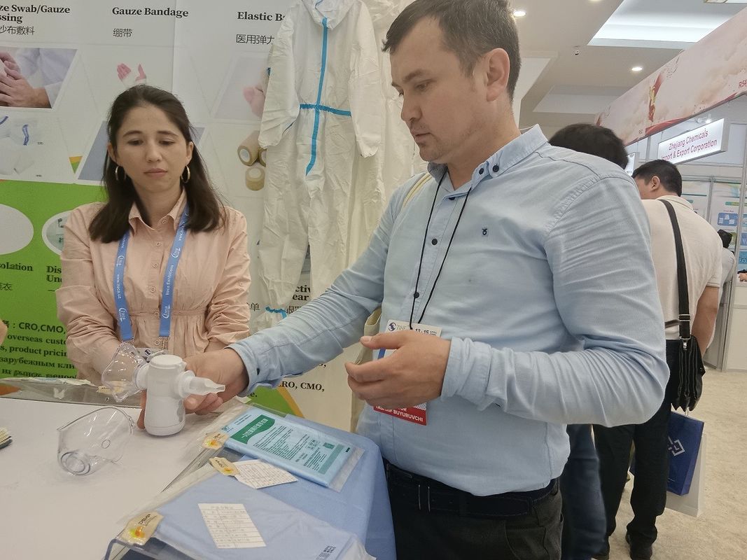 Inhalatör Tipi Aerosol Solunum ve Solunum Yetişkin Nebulizer Makinesi