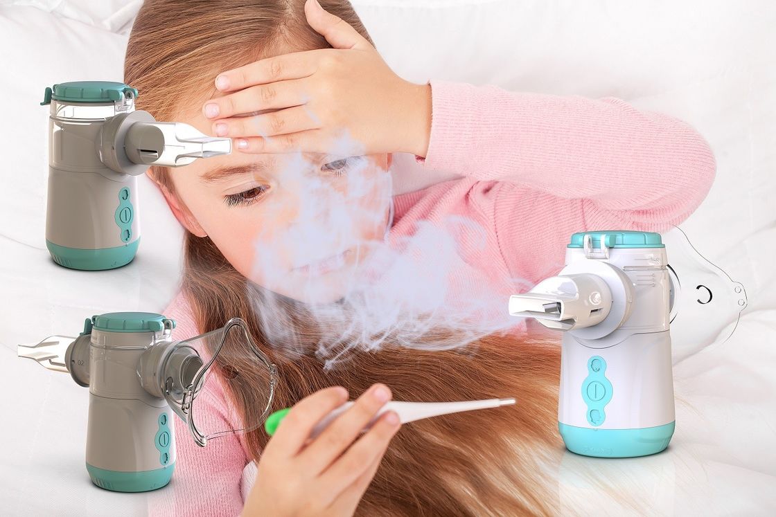 Vibrating Mesh Nebulizer Parçacık Boyutu 1-5μm Tıbbi ve Taşınabilir Anti Broken Hiçbir Kalıntı Yok Engelleme